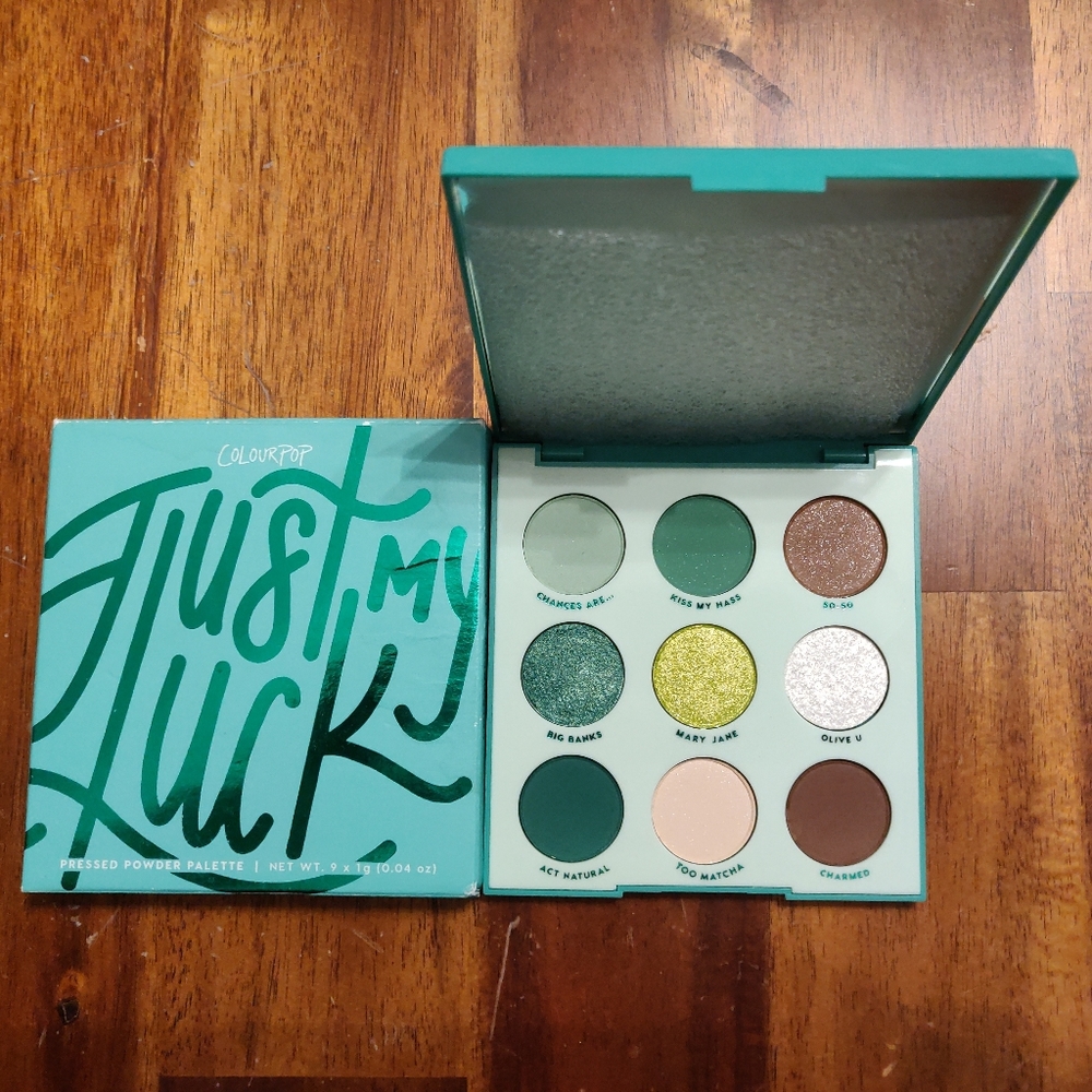 Colourpop Just My Luck & Going Coconuts Palette